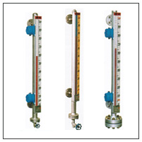UHZ-517D44　磁翻柱液位計(jì)?。ǚ栏?、頂導(dǎo)管304內(nèi)襯PP）